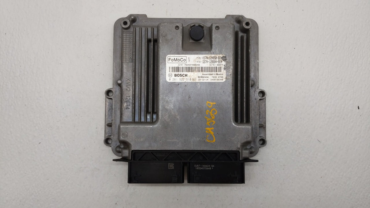 2017-2019 Ford Fusion PCM Engine Control Computer ECU ECM PCU OEM P/N:KS7A-12A650-BCA HS7A-12A650-ABB Fits 2017 2018 2019 OE