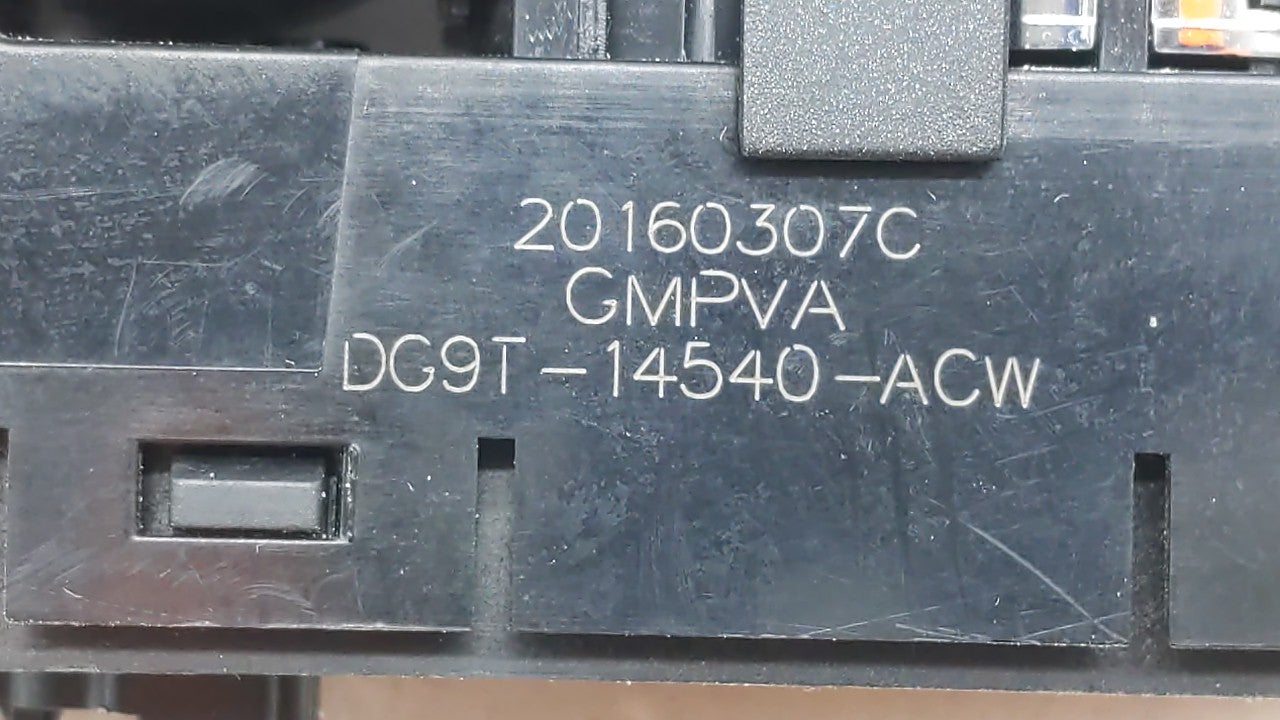 2013-2019 Ford Fusion Master Power Window Switch Replacement Driver Side Left P/N:DG1T-14540-ACW DG1T-14540-ABW Fits OEM Use