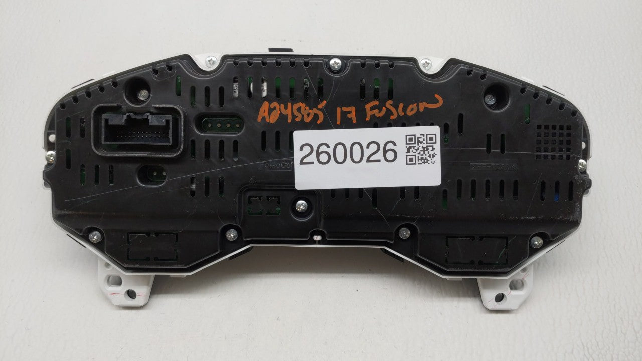 2017 Ford Fusion Instrument Cluster Speedometer Gauges P/N:HS7T-10849-GE HS7T-10849-GD, HS7T-10849-GF Fits OEM Used Auto Par
