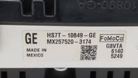 2017 Ford Fusion Instrument Cluster Speedometer Gauges P/N:HS7T-10849-GE HS7T-10849-GD, HS7T-10849-GF Fits OEM Used Auto Par