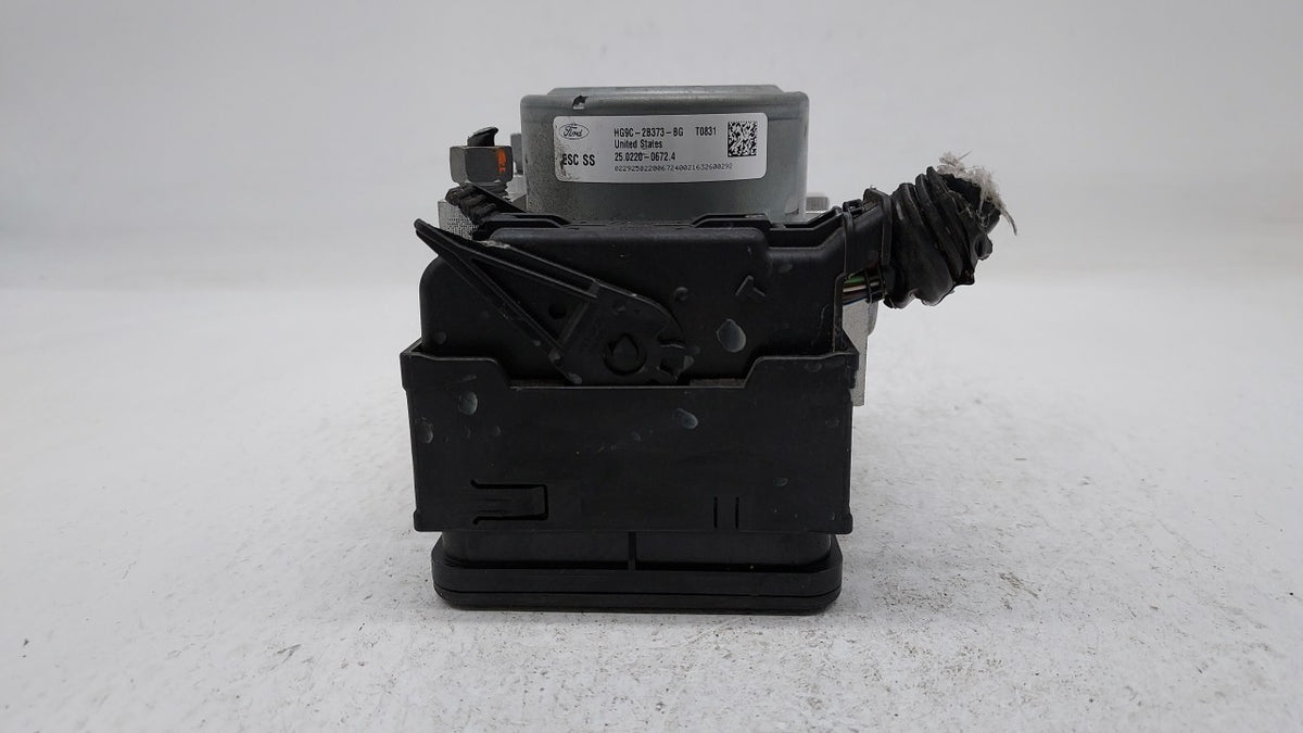 2017-2018 Ford Fusion Anti-Lock Brake ABS Pump Module Actuator OEM P/N:HG9C-2B373-BG HG9C-2C219-LG Fits Fits 2017 2018 OEM U