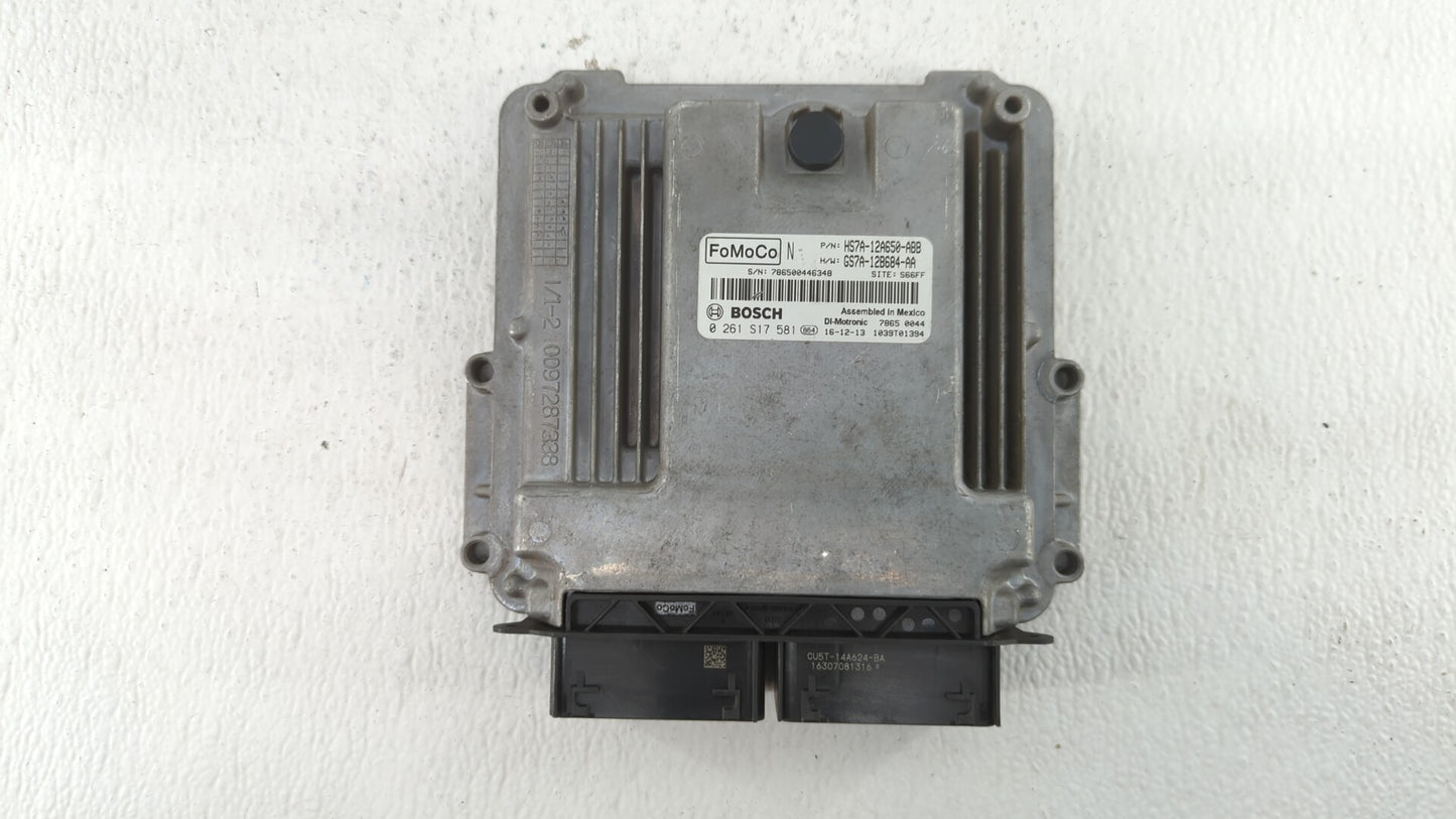2017-2019 Ford Fusion PCM Engine Control Computer ECU ECM PCU OEM P/N:KS7A-12A650-BCA HS7A-12A650-ABB Fits Fits 2017 2018 20