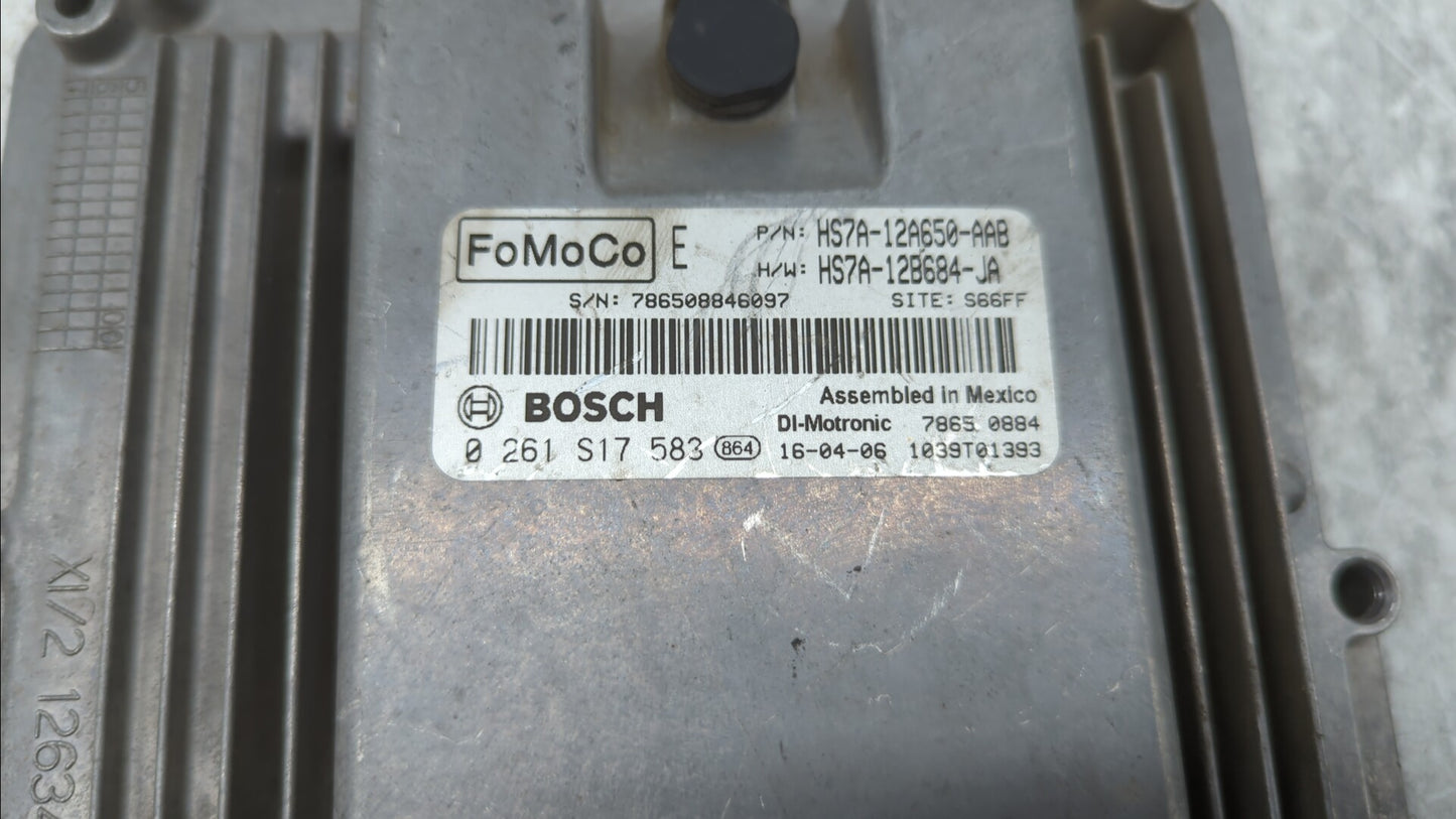 2017-2020 Ford Fusion PCM Engine Control Computer ECU ECM PCU OEM P/N:HS7A-12B684-JA HP5A-12A650-AGB Fits Fits 2017 2018 201