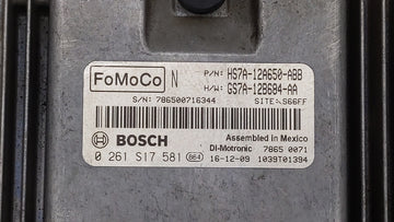 2017-2019 Ford Fusion PCM Engine Control Computer ECU ECM PCU OEM P/N:KS7A-12A650-BCA HS7A-12A650-ABB Fits Fits 2017 2018 2019 OEM Used Auto Parts