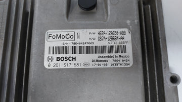 2017-2019 Ford Fusion PCM Engine Control Computer ECU ECM PCU OEM P/N:KS7A-12A650-BCA HS7A-12A650-ABB Fits Fits 2017 2018 2019 OEM Used Auto Parts