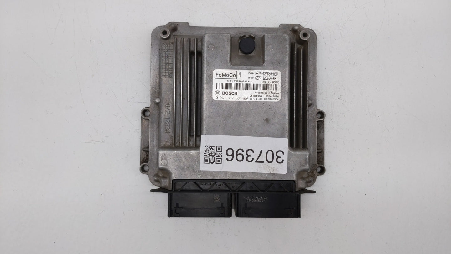 2017-2019 Ford Fusion PCM Engine Control Computer ECU ECM PCU OEM P/N:KS7A-12A650-BCA HS7A-12A650-ABB Fits Fits 2017 2018 20