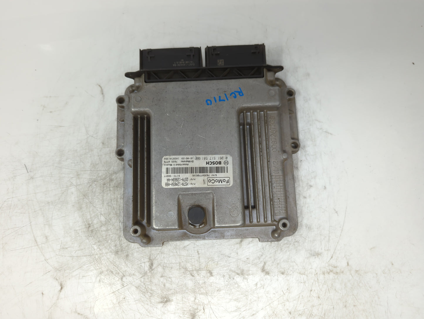 2017-2019 Ford Fusion PCM Engine Control Computer ECU ECM PCU OEM P/N:KS7A-12A650-BCA HS7A-12A650-ABB Fits Fits 2017 2018 20