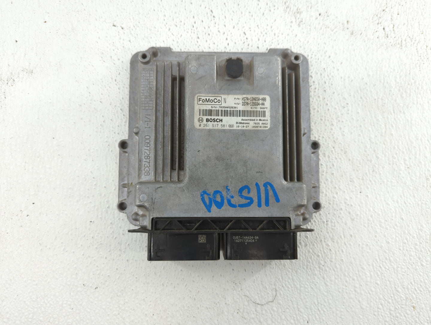 2017-2019 Ford Fusion PCM Engine Control Computer ECU ECM PCU OEM P/N:KS7A-12A650-BCA HS7A-12A650-ABB Fits Fits 2017 2018 20