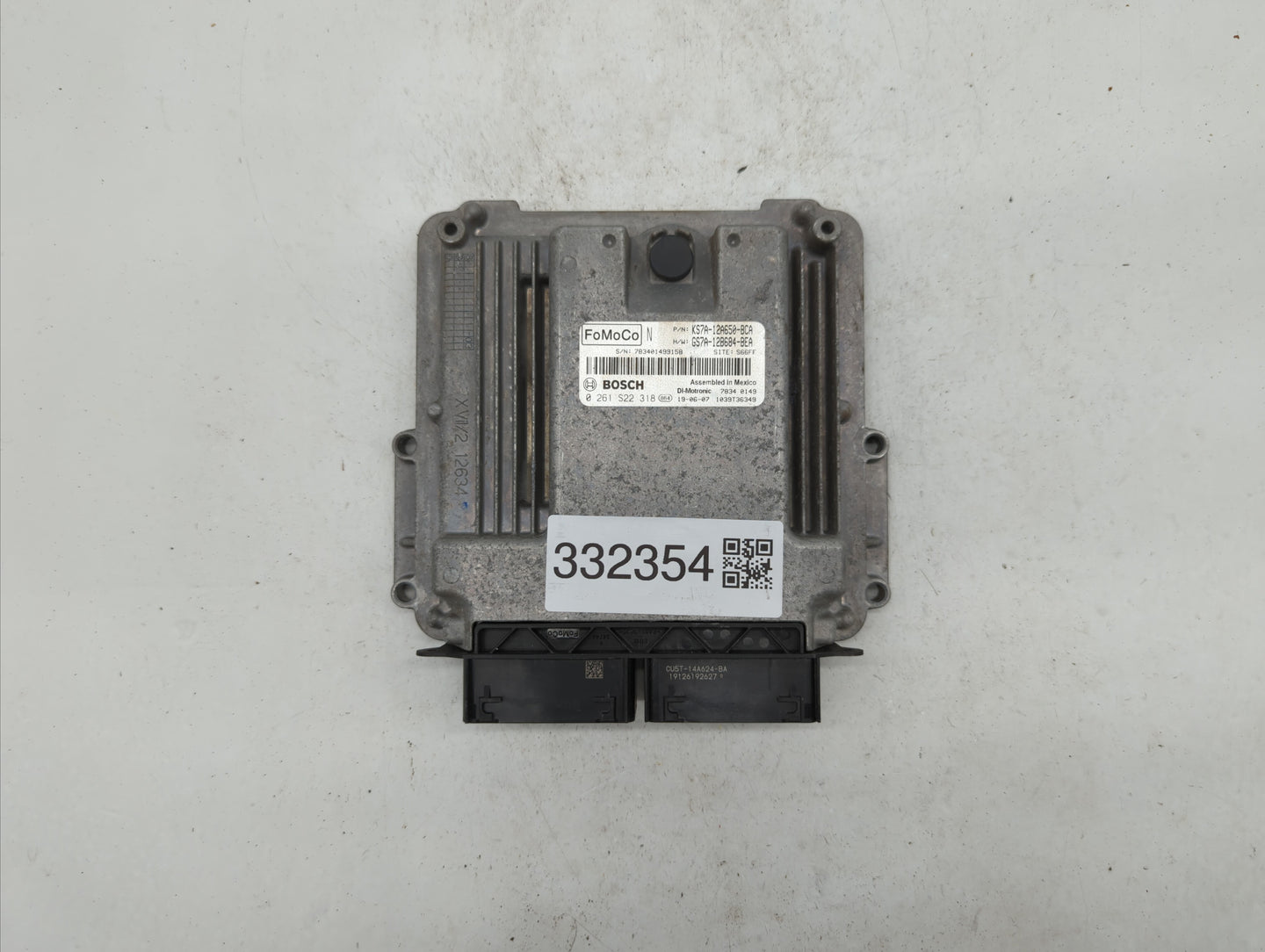2017-2019 Ford Fusion PCM Engine Control Computer ECU ECM PCU OEM P/N:KS7A-12A650-BCA HS7A-12A650-ABB Fits Fits 2017 2018 20