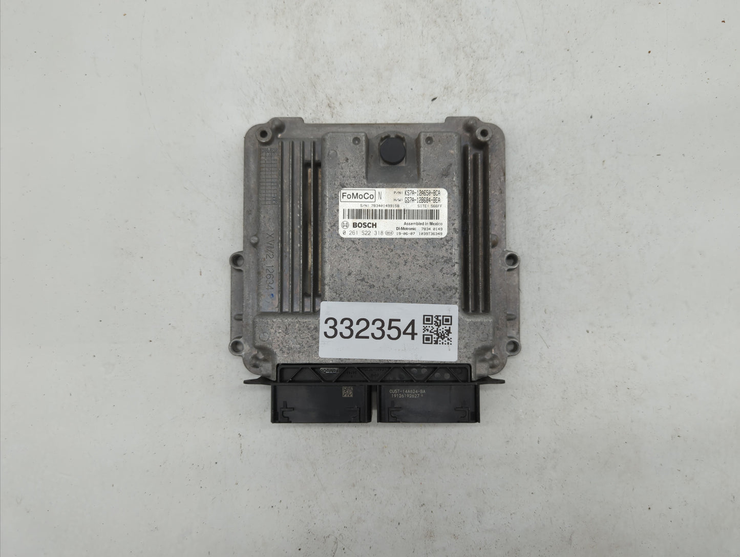 2017-2019 Ford Fusion PCM Engine Control Computer ECU ECM PCU OEM P/N:KS7A-12A650-BCA HS7A-12A650-ABB Fits Fits 2017 2018 20