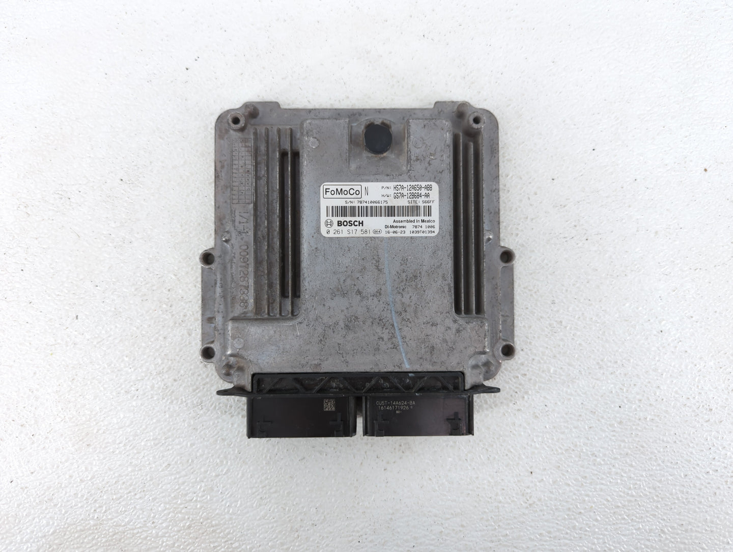 2017-2019 Ford Fusion PCM Engine Control Computer ECU ECM PCU OEM P/N:KS7A-12A650-BCA HS7A-12A650-ABB Fits Fits 2017 2018 20