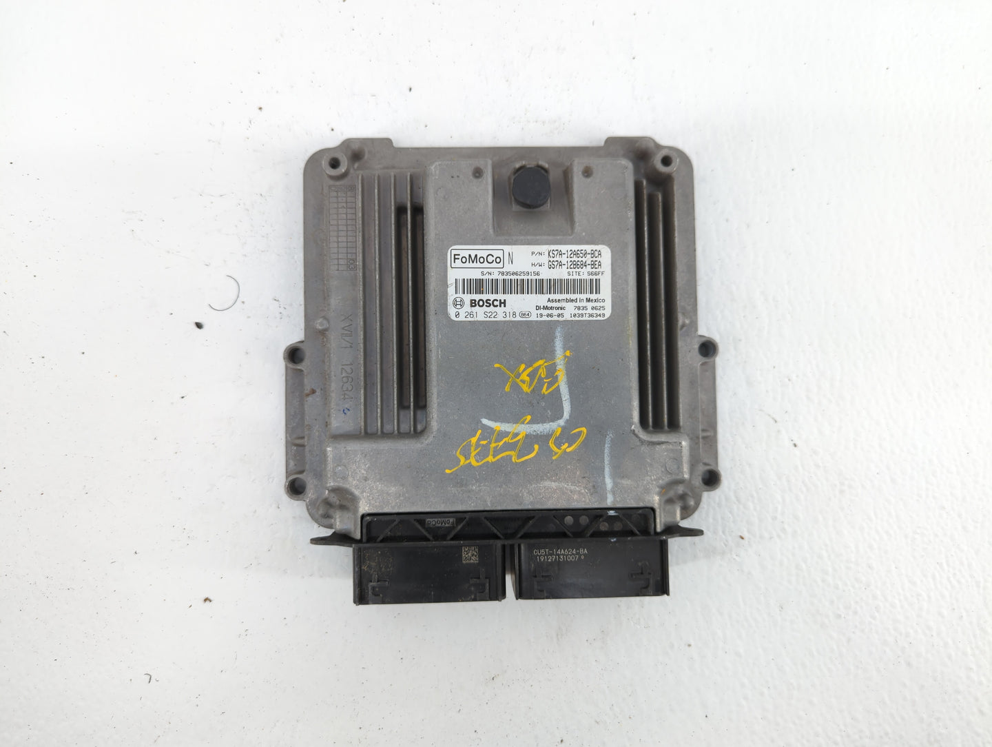2017-2019 Ford Fusion PCM Engine Control Computer ECU ECM PCU OEM P/N:RMGS7A-12A650-AA KS7A-12A650-BCA Fits Fits 2017 2018 2
