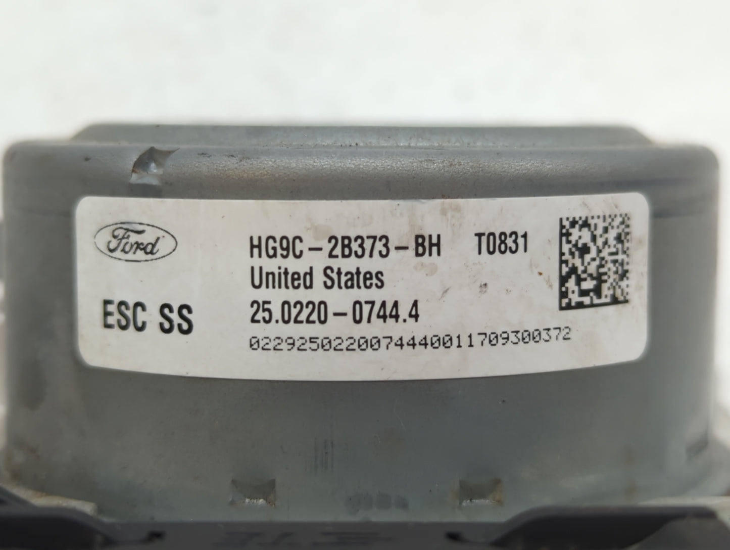 2017-2018 Ford Fusion ABS Pump Control Module Replacement P/N:HG9C-2B373-BG HG9C-2C219-LG, HG9C-2B373-BH Fits Fits 2017 2018