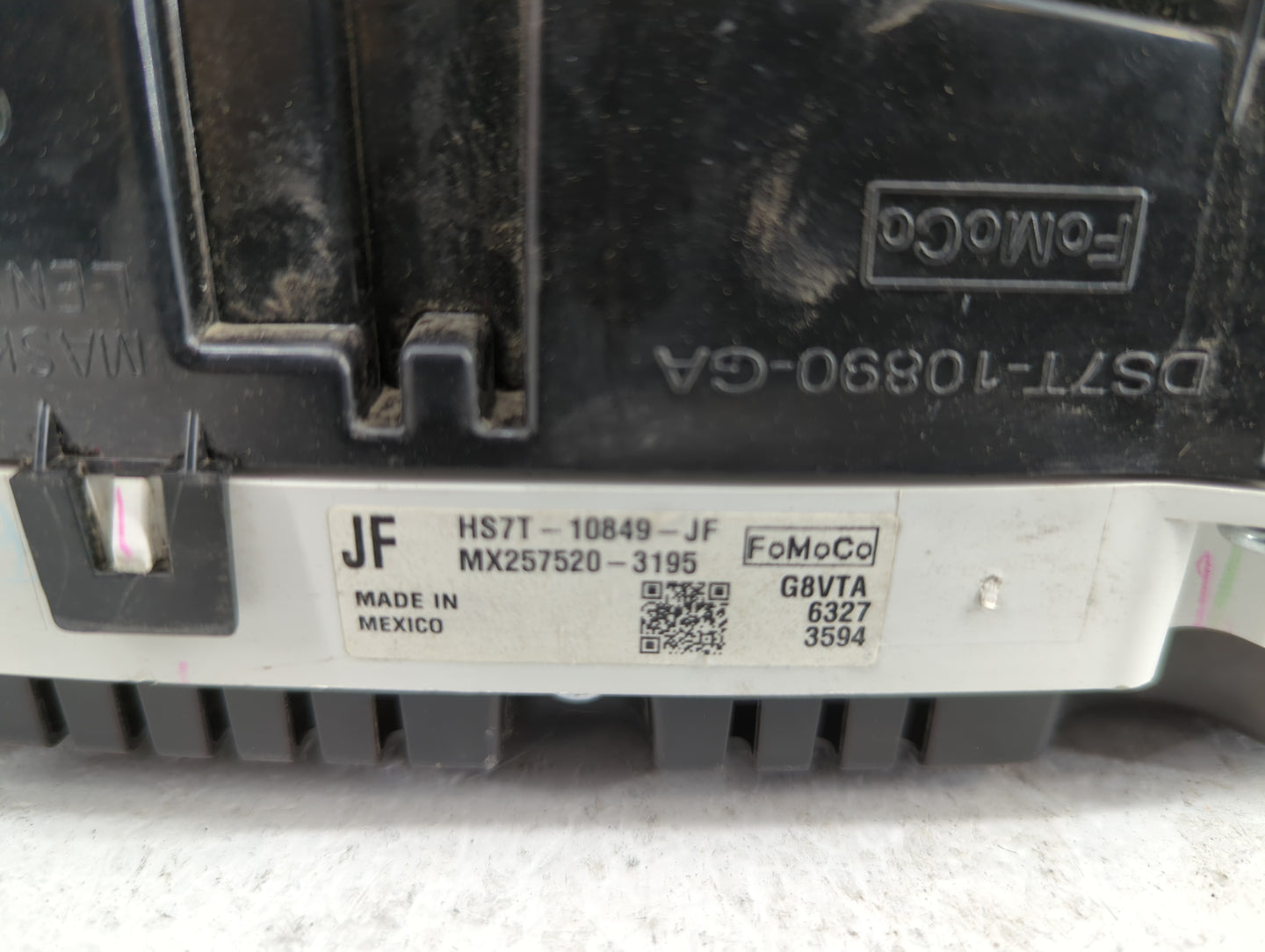 2016 Ford Fusion Instrument Cluster Speedometer Gauges P/N:HS7T-10849-JF Fits OEM Used Auto Parts - Oemusedautoparts1.com