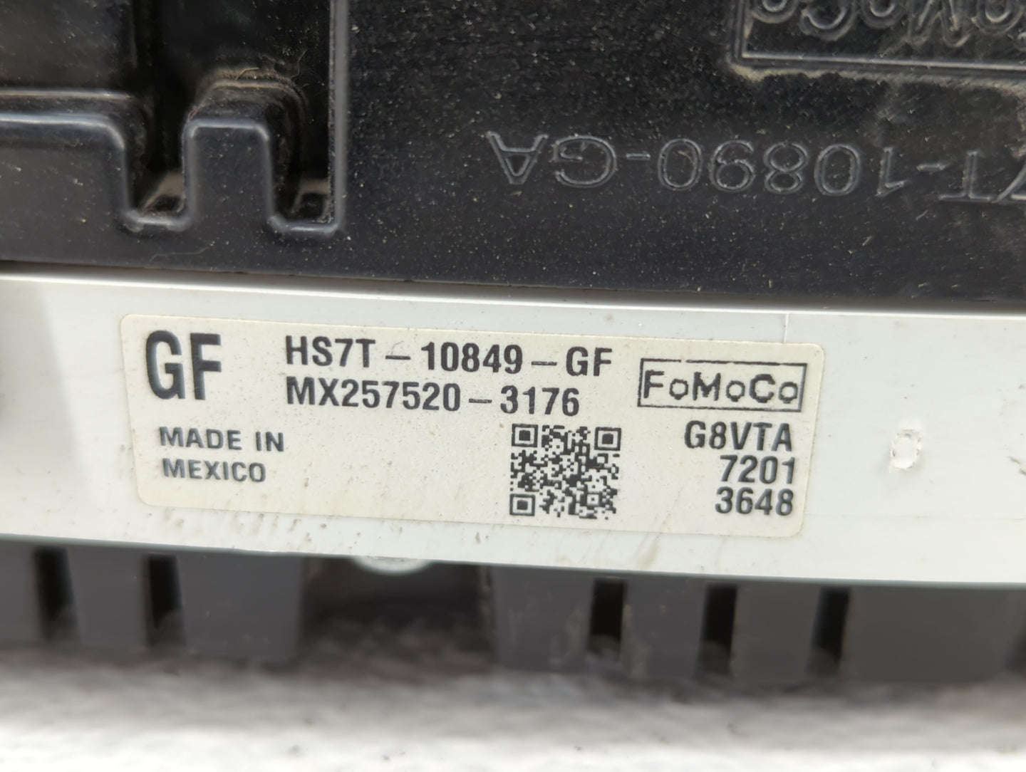 2017 Ford Fusion Instrument Cluster Speedometer Gauges P/N:HS7T-10849-GF HS7T-10849-GE Fits OEM Used Auto Parts - Oemusedaut