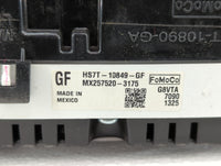 2017 Ford Fusion Instrument Cluster Speedometer Gauges P/N:HS7T-10849-GF HS7T-10849-GE Miles: Fits OEM Used Auto Parts - Oem
