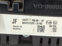 2016 Ford Fusion Instrument Cluster Speedometer Gauges P/N:HS7T-10849-JF GS7T-10849-JA, GS7T-10849-JC, GS7T-10849-JB Fits OE