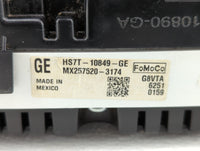 2017 Ford Fusion Instrument Cluster Speedometer Gauges P/N:HS7T-10849-GF HS7T-10849-GE Fits OEM Used Auto Parts - Oemusedaut