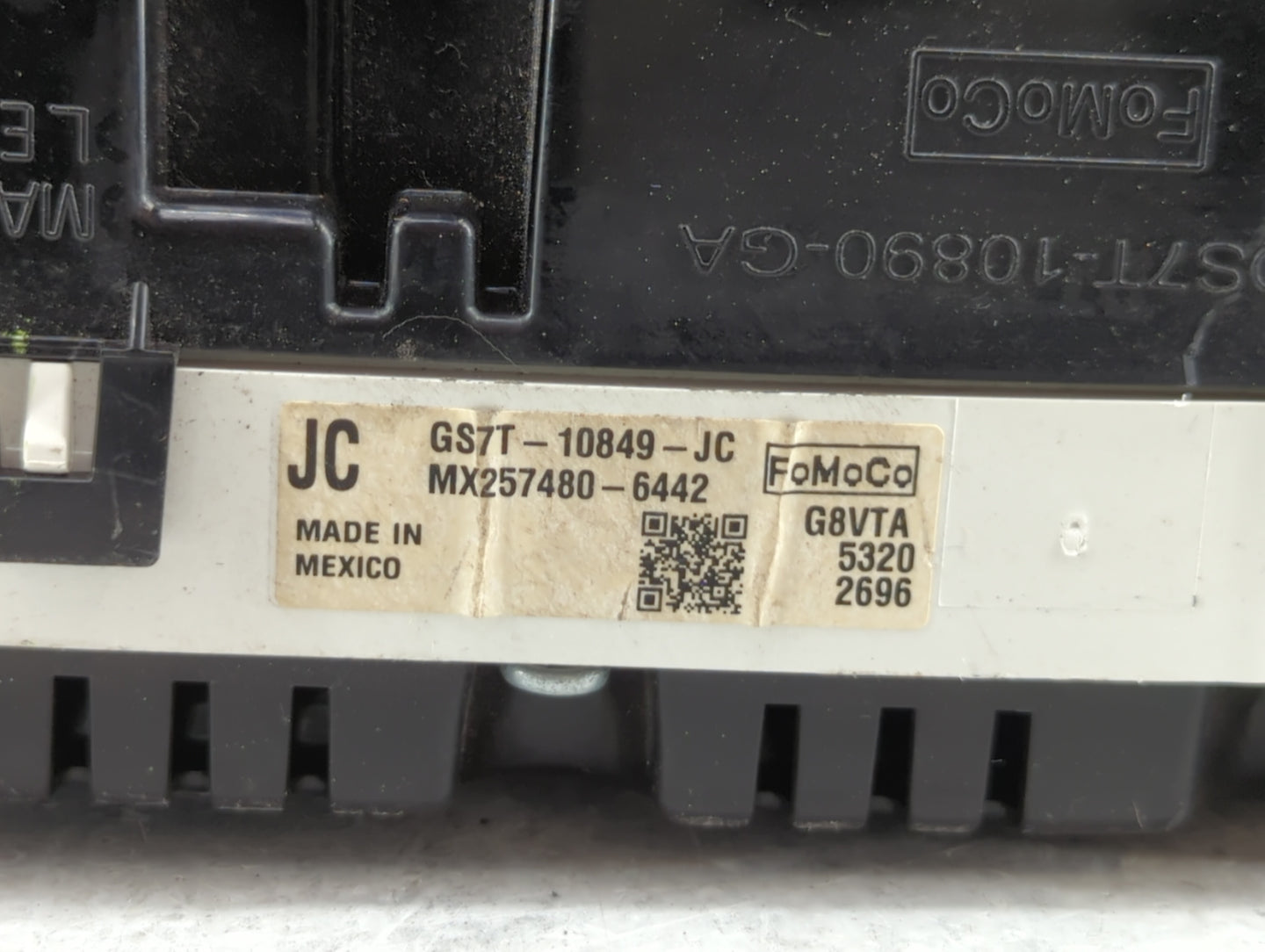 2016 Ford Fusion Instrument Cluster Speedometer Gauges P/N:HS7T-10849-JF GS7T-10849-JA, GS7T-10849-JC, GS7T-10849-JB Fits OE