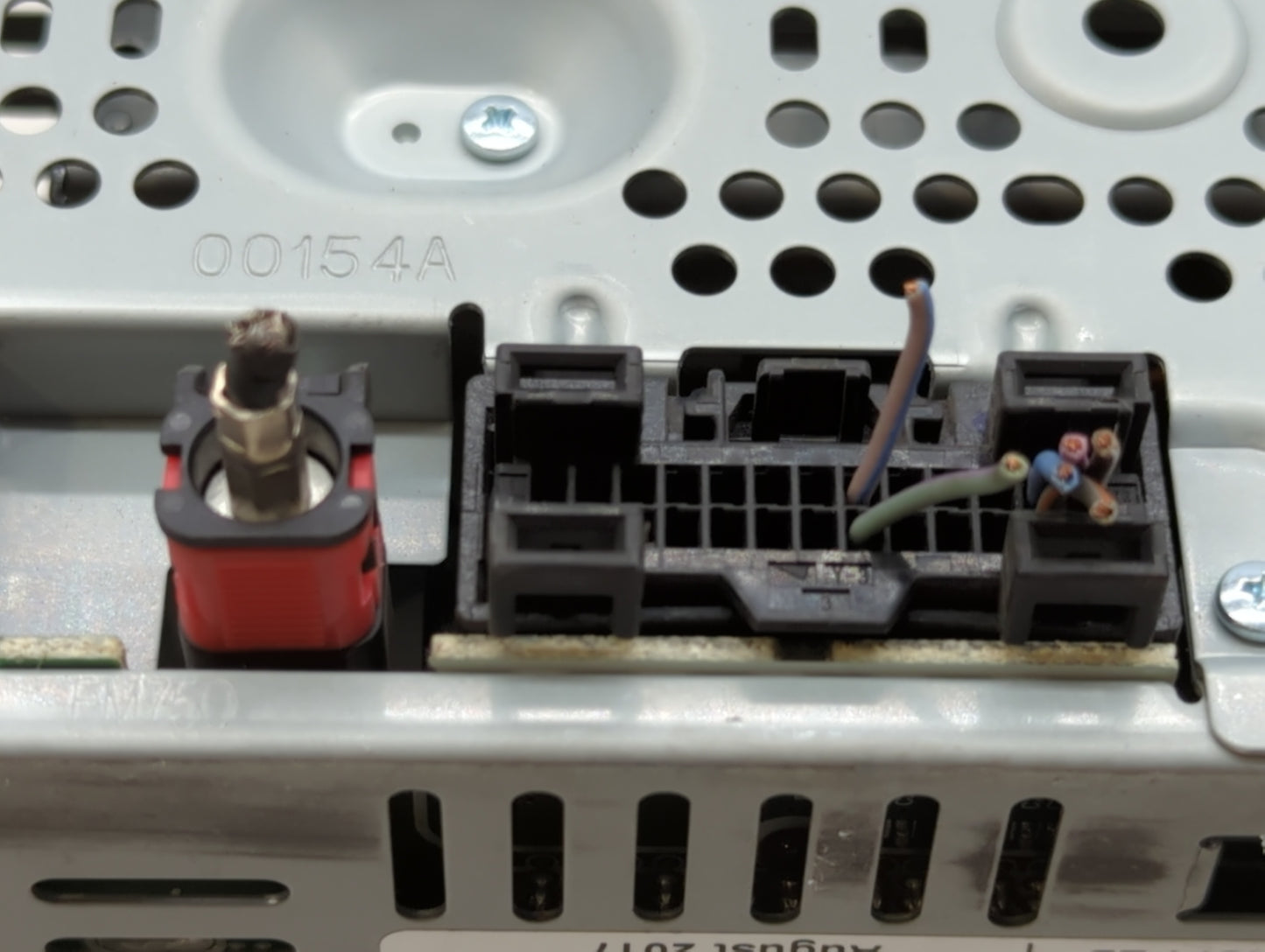 2017-2019 Ford Fusion Radio AM FM Cd Player Receiver Replacement P/N:FS7T-19C107-AD HS7T-19C107-ZA Fits Fits 2017 2018 2019 