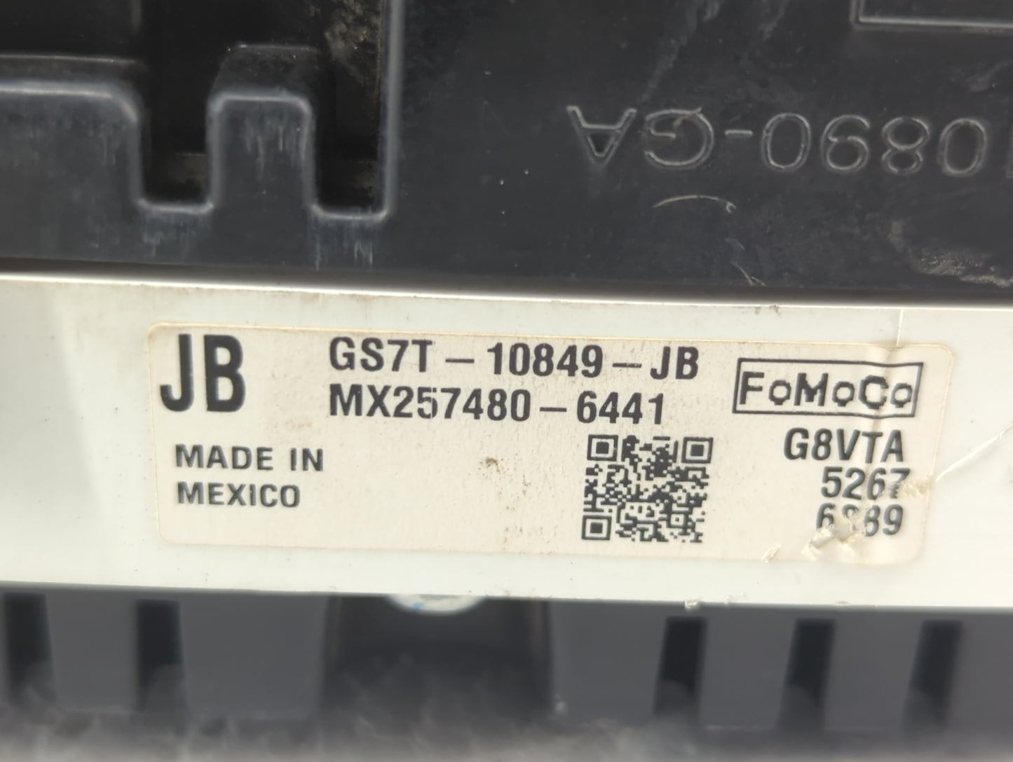 2016 Ford Fusion Instrument Cluster Speedometer Gauges P/N:GS7T-10849-JA GS7T-10849-JC, GS7T-10849-JB Fits OEM Used Auto Par