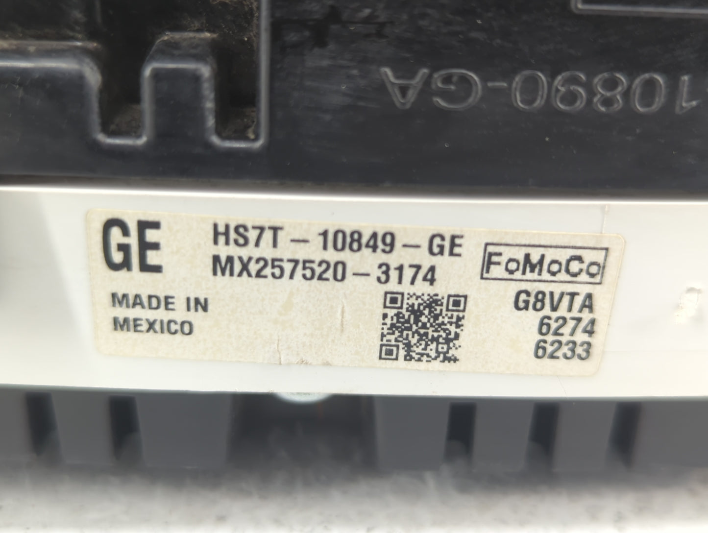2017 Ford Fusion Instrument Cluster Speedometer Gauges P/N:HS7T-10849-GF HS7T-10849-GE Fits OEM Used Auto Parts - Oemusedaut