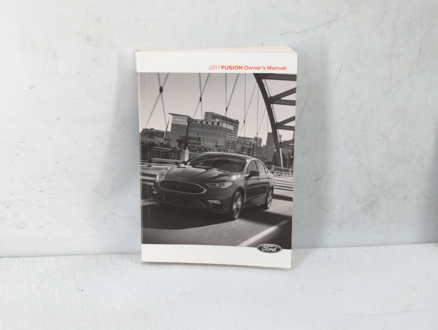 2017 Ford Fusion Owners Manual Book Guide OEM Used Auto Parts - Oemusedautoparts1.com