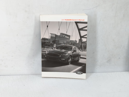 2017 Ford Fusion Owners Manual Book Guide OEM Used Auto Parts