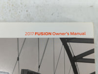 2017 Ford Fusion Owners Manual Book Guide OEM Used Auto Parts - Oemusedautoparts1.com