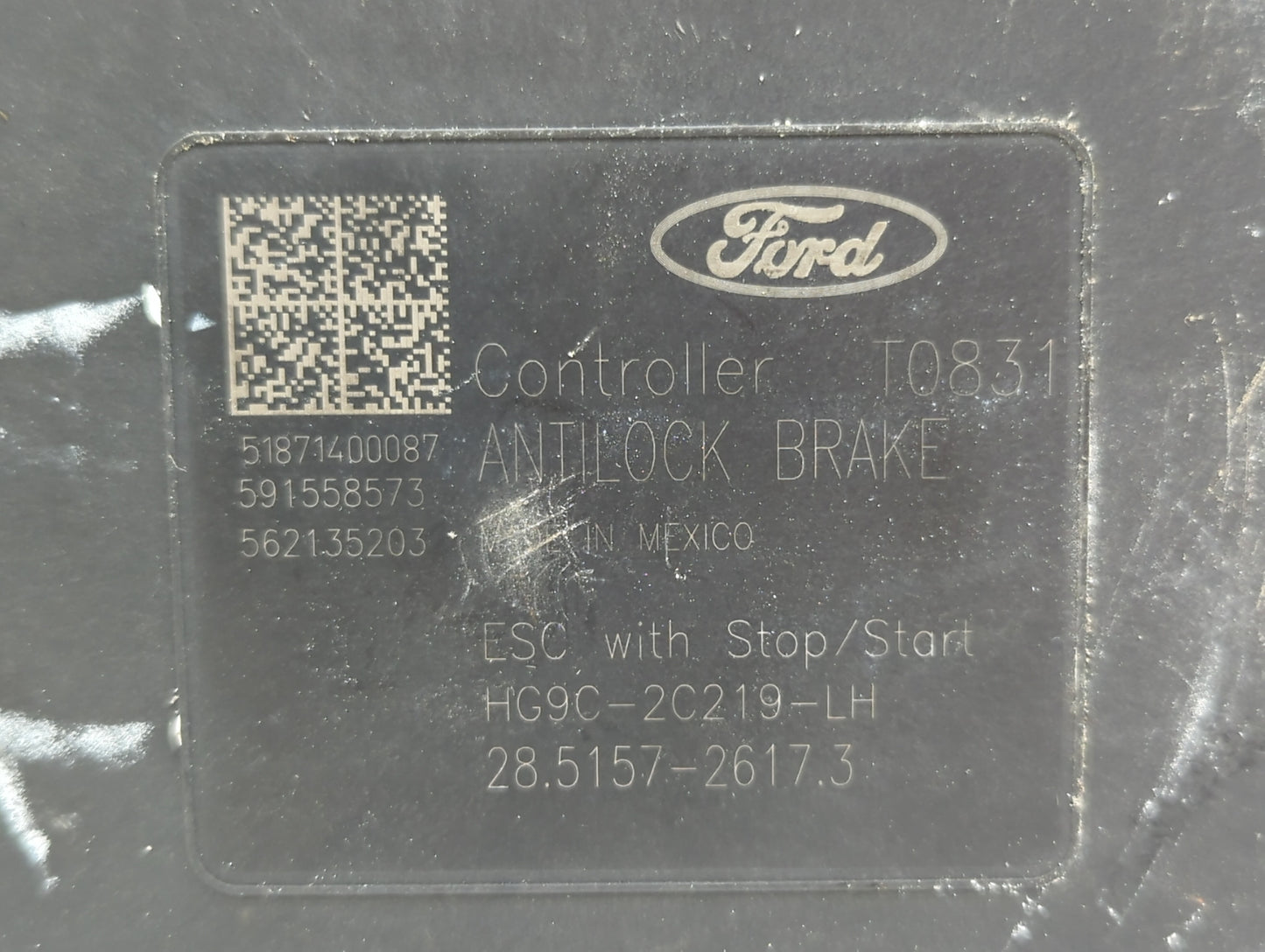 2017-2018 Ford Fusion ABS Pump Control Module Replacement P/N:HG9C-2B373-BG HG9C-2C219-LG, HG9C-2B373-BH Fits Fits 2017 2018
