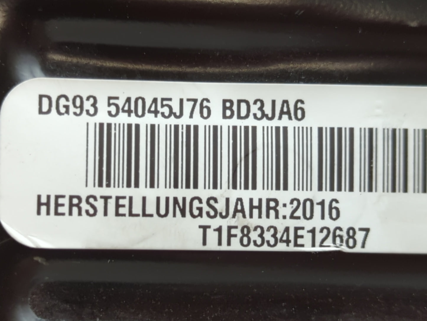 2013-2020 Ford Fusion Air Bag Passenger Right Knee OEM P/N:DG93-54045J76-BDJA6 Fits Fits 2013 2014 2015 2016 2017 2018 2019 