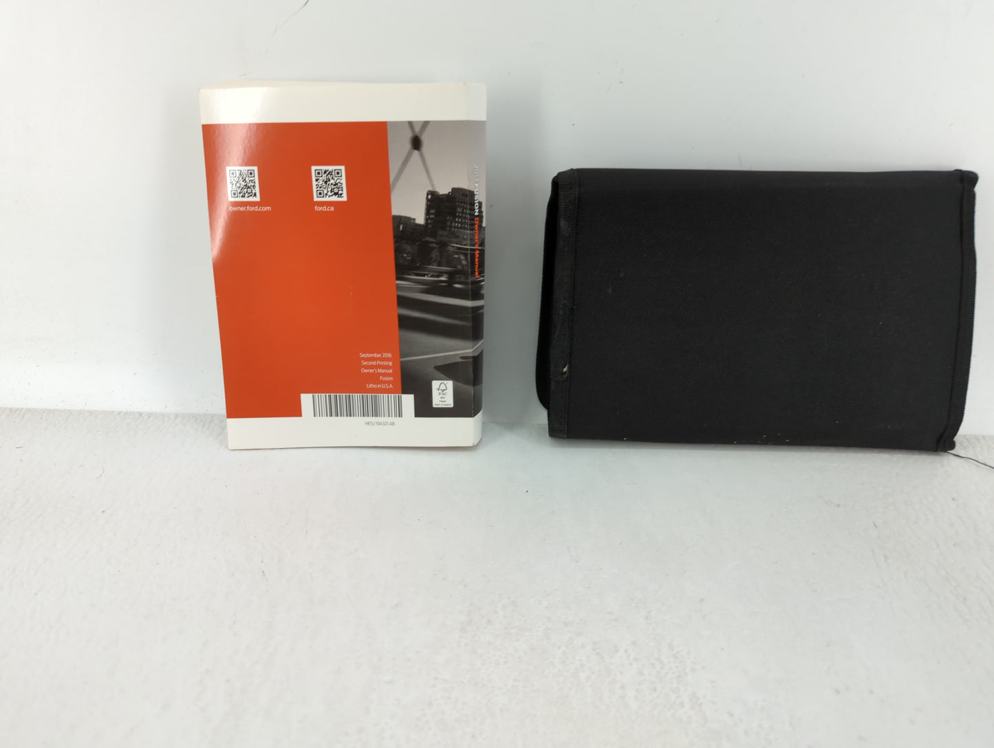 2017 Ford Fusion Owners Manual Book Guide OEM Used Auto Parts - Oemusedautoparts1.com