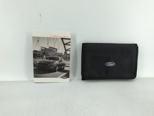 2017 Ford Fusion Owners Manual Book Guide OEM Used Auto Parts - Oemusedautoparts1.com