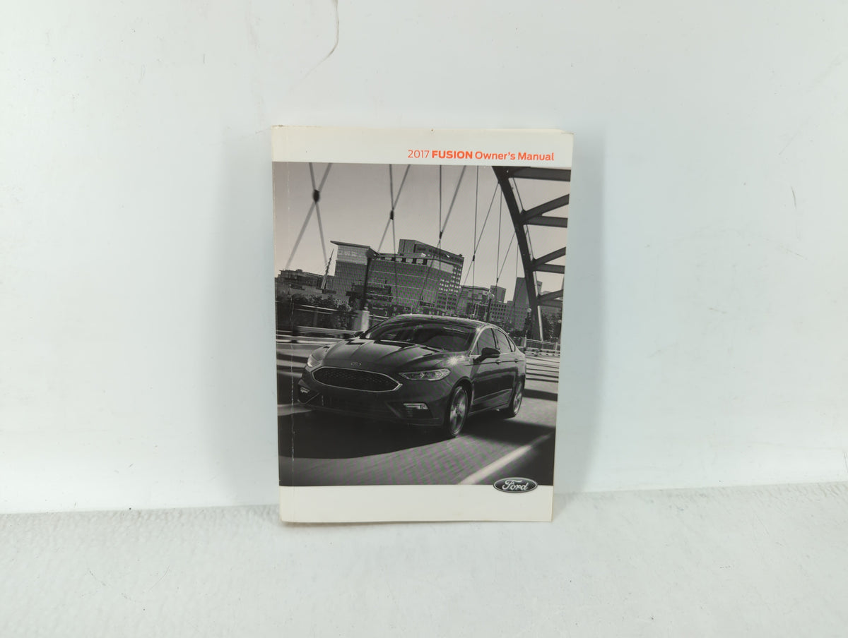 2017 Ford Fusion Owners Manual Book Guide OEM Used Auto Parts - Oemusedautoparts1.com