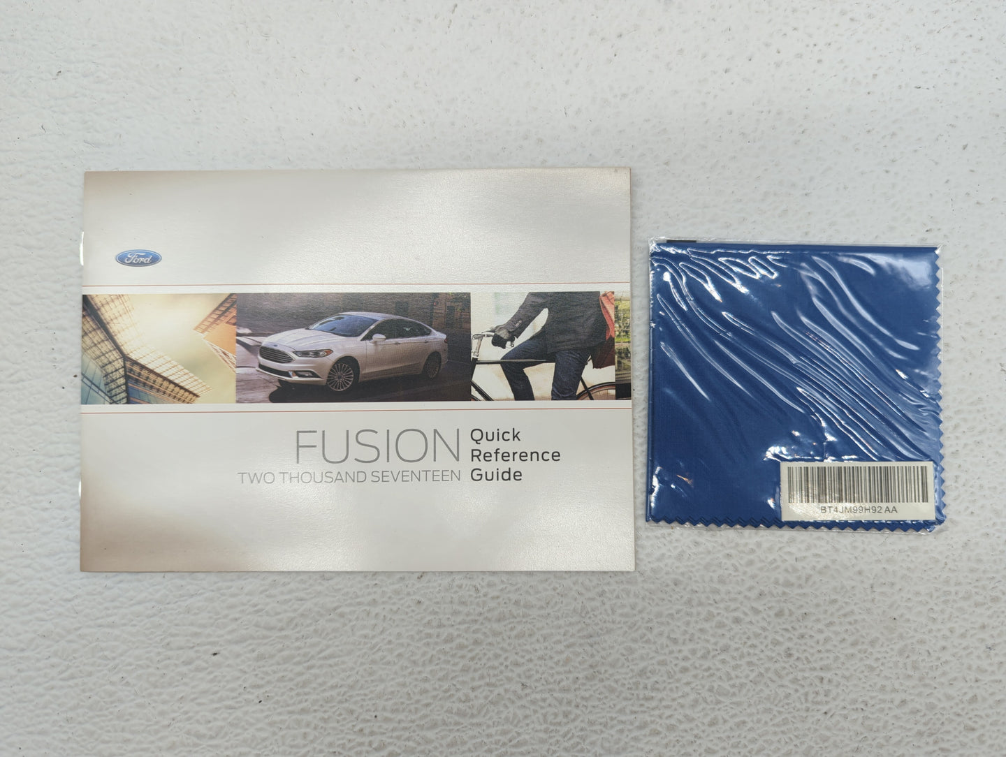 2017 Ford Fusion Owners Manual Book Guide OEM Used Auto Parts - Oemusedautoparts1.com