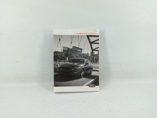 2017 Ford Fusion Owners Manual Book Guide OEM Used Auto Parts - Oemusedautoparts1.com
