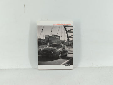 2017 Ford Fusion Owners Manual Book Guide OEM Used Auto Parts - Oemusedautoparts1.com