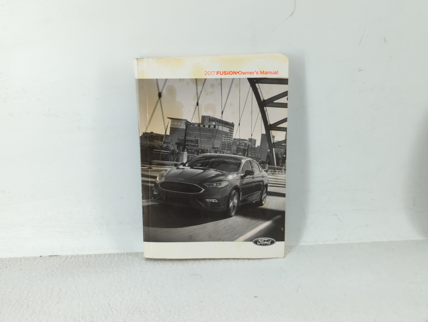 2017 Ford Fusion Owners Manual Book Guide OEM Used Auto Parts - Oemusedautoparts1.com