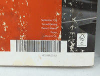 2017 Ford Fusion Owners Manual Book Guide OEM Used Auto Parts - Oemusedautoparts1.com