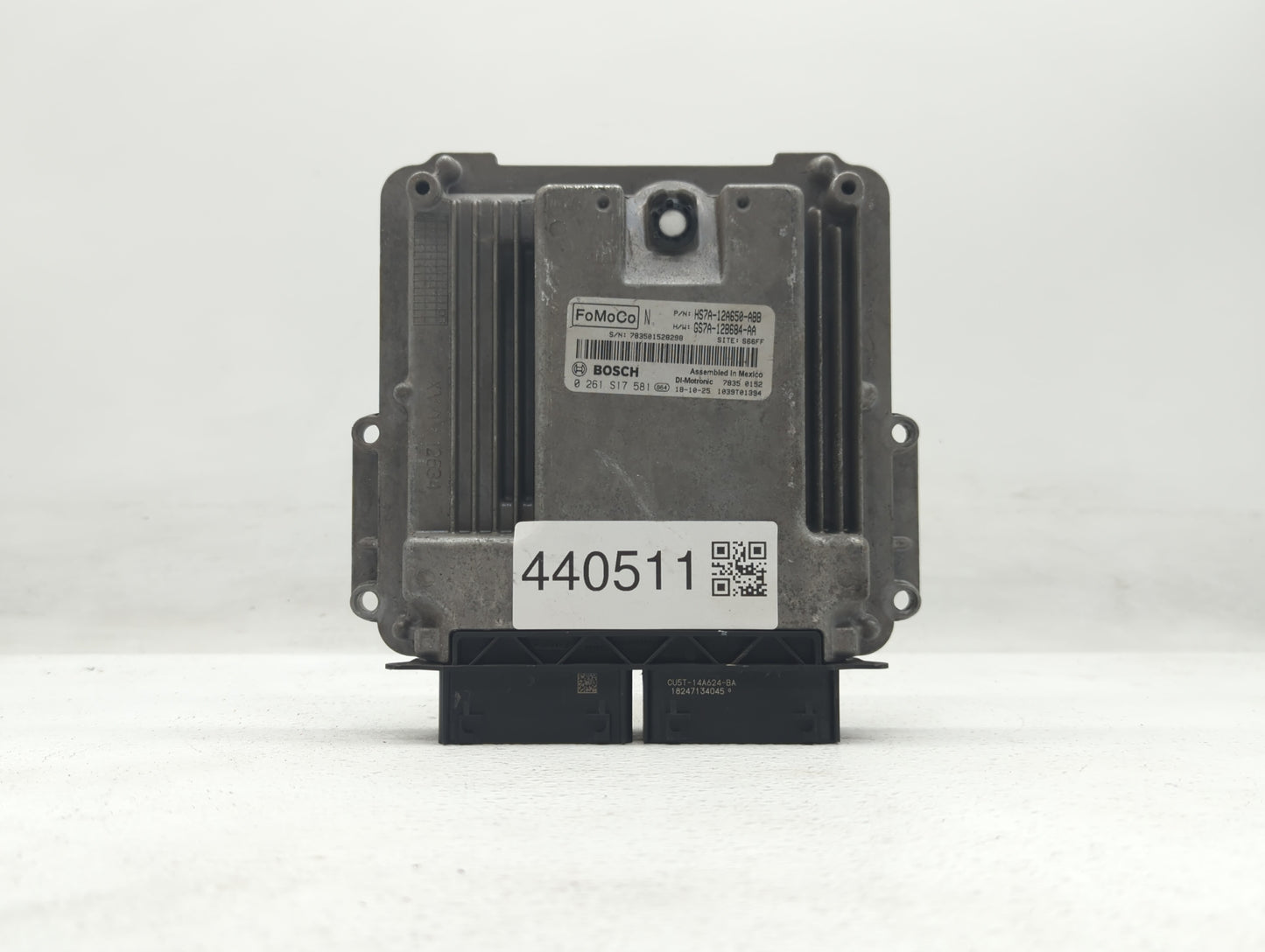 2017-2019 Ford Fusion PCM Engine Control Computer ECU ECM PCU OEM P/N:KS7A-12A650-BCA HS7A-12A650-ABB Fits Fits 2017 2018 20