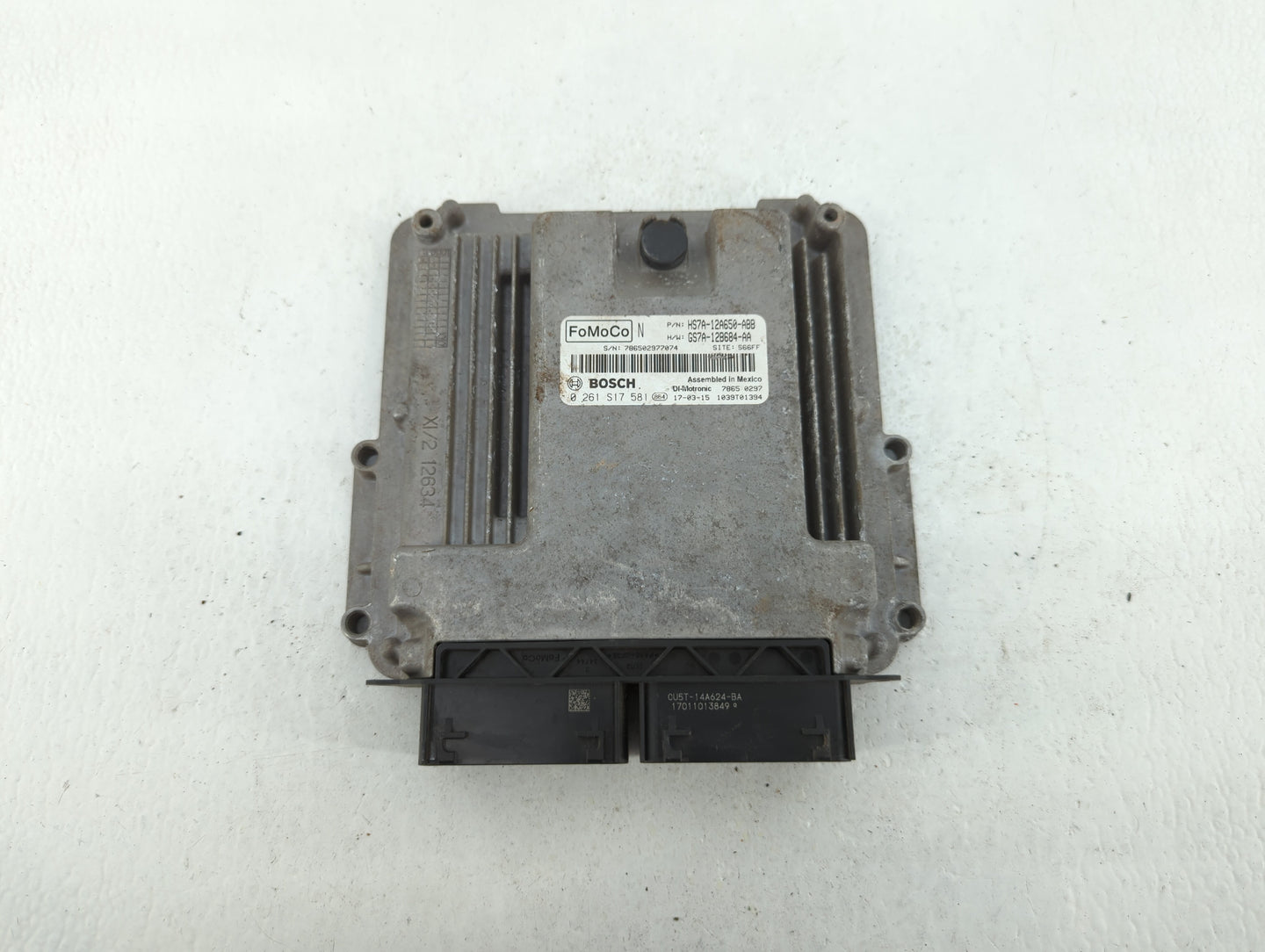 2017-2019 Ford Fusion PCM Engine Control Computer ECU ECM PCU OEM P/N:KS7A-12A650-BCA HS7A-12A650-ABB Fits Fits 2017 2018 20