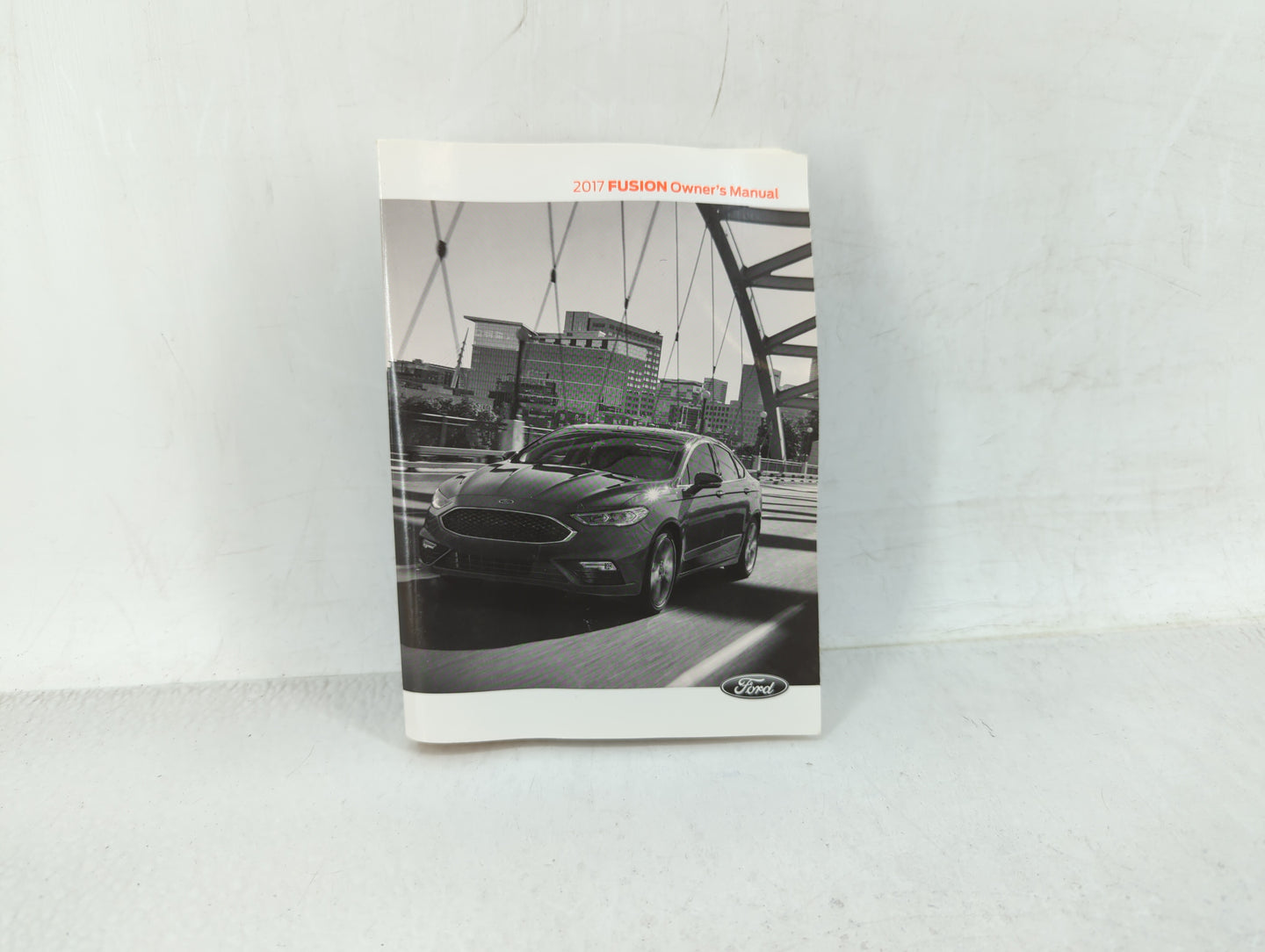 2017 Ford Fusion Owners Manual Book Guide OEM Used Auto Parts - Oemusedautoparts1.com