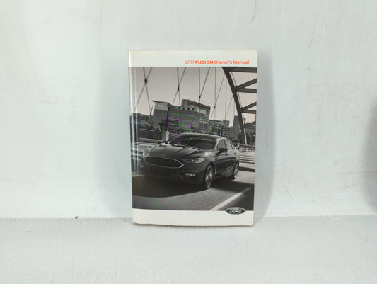 2017 Ford Fusion Owners Manual Book Guide OEM Used Auto Parts