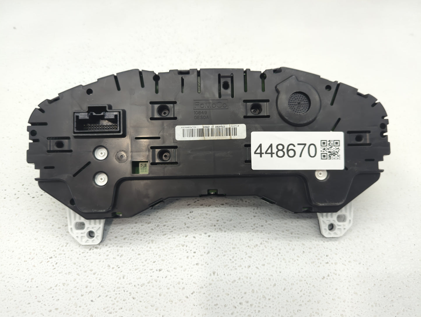 2017 Ford Fusion Instrument Cluster Speedometer Gauges P/N:HS7T-10849-CF Fits OEM Used Auto Parts - Oemusedautoparts1.com