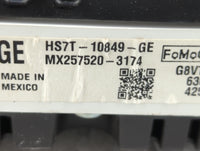 2017 Ford Fusion Instrument Cluster Speedometer Gauges P/N:HS7T-10849-GE HS7T-10849-AG Fits OEM Used Auto Parts - Oemusedaut