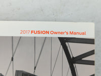 2017 Ford Fusion Owners Manual Book Guide OEM Used Auto Parts - Oemusedautoparts1.com