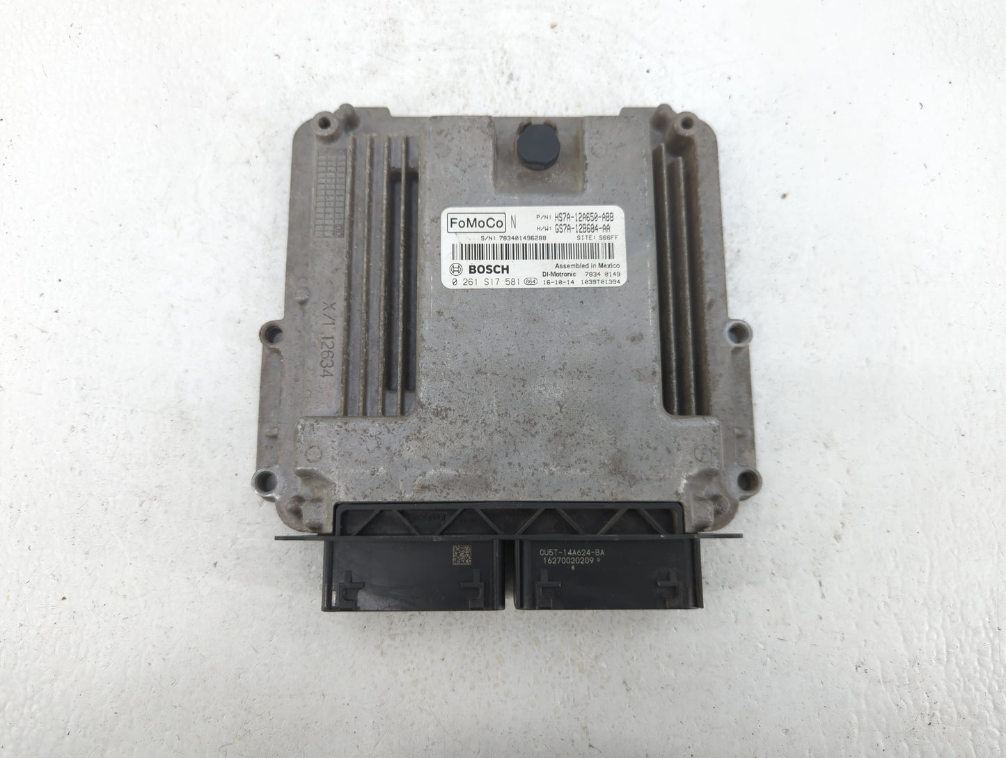 2017-2019 Ford Fusion PCM Engine Control Computer ECU ECM PCU OEM P/N:HS7A-12A650-ABB KS7A-12A650-BCA Fits Fits 2017 2018 20