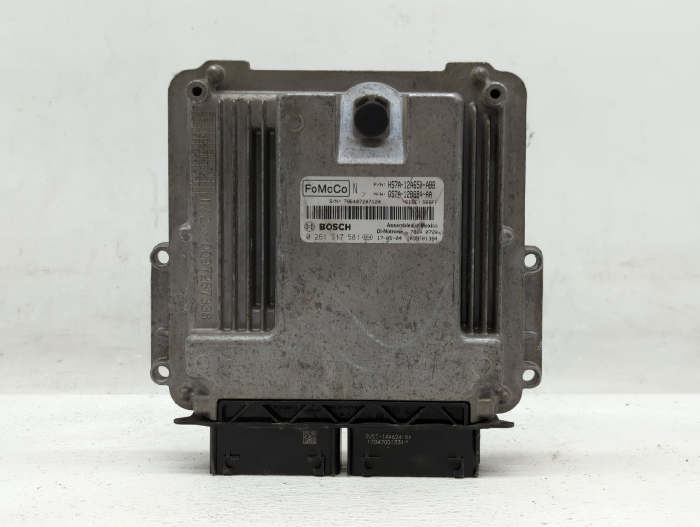 2017-2019 Ford Fusion PCM Engine Control Computer ECU ECM PCU OEM P/N:KS7A-12A650-BCA HS7A-12A650-ABB Fits Fits 2017 2018 20