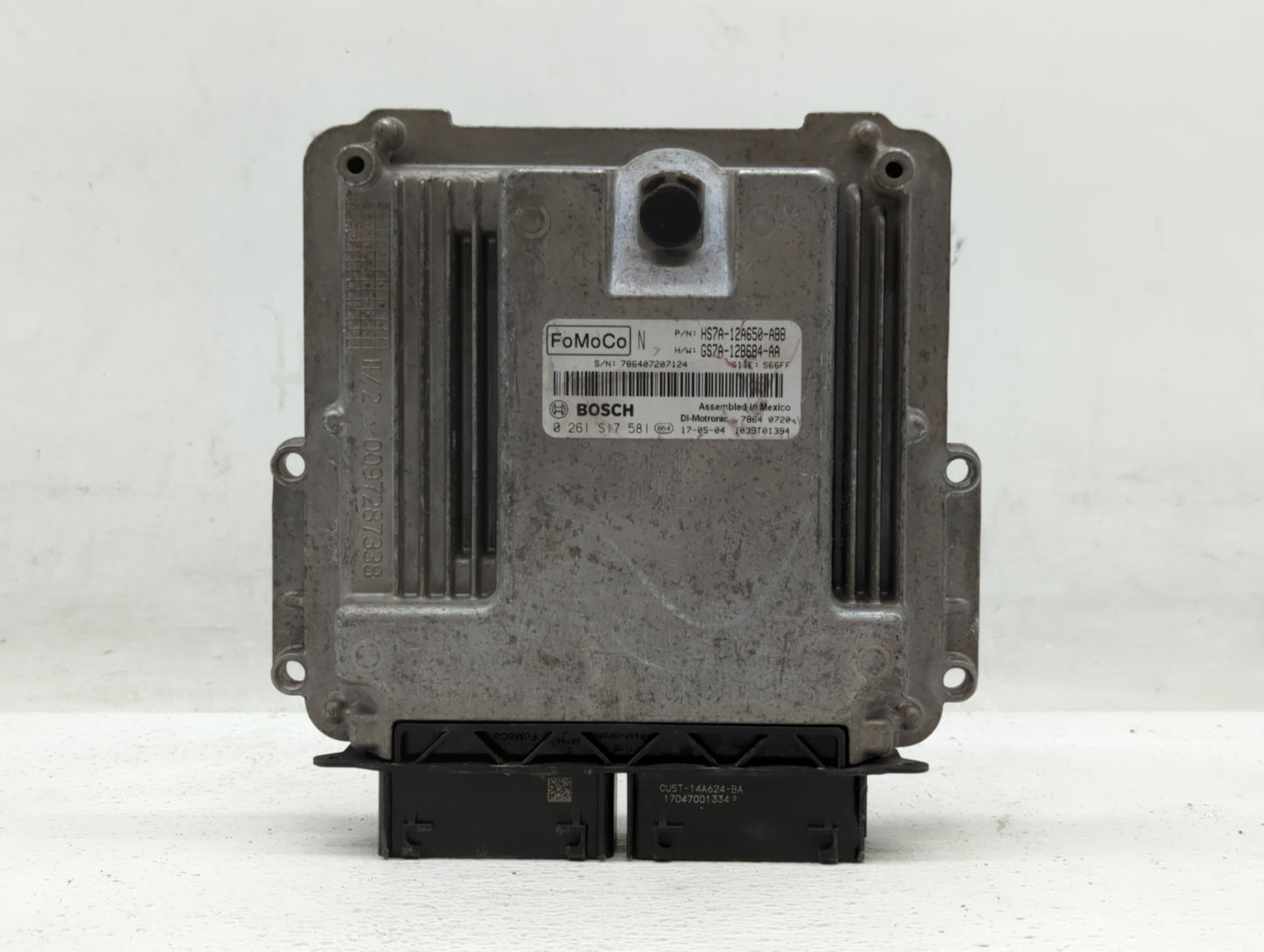 2017-2019 Ford Fusion PCM Engine Control Computer ECU ECM PCU OEM P/N:KS7A-12A650-BCA HS7A-12A650-ABB Fits Fits 2017 2018 20