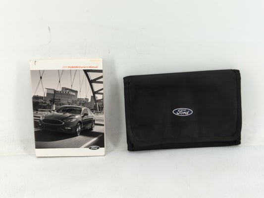 2017 Ford Fusion Owners Manual Book Guide OEM Used Auto Parts - Oemusedautoparts1.com